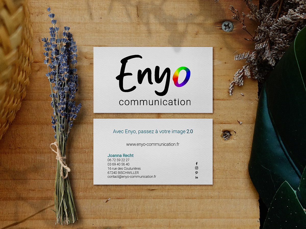 Carte de visite pour Enyo Communication